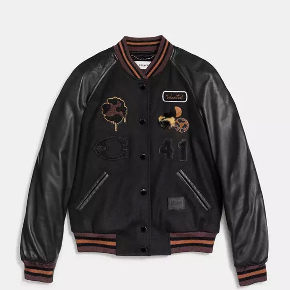 Coach Classic Varisty Jacket  size 0 - Picture 1 of 2